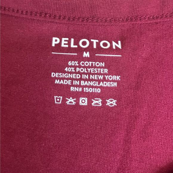New Peloton Studio Side Slit Muscle Tank Red Size Medium - Picture 5 of 5